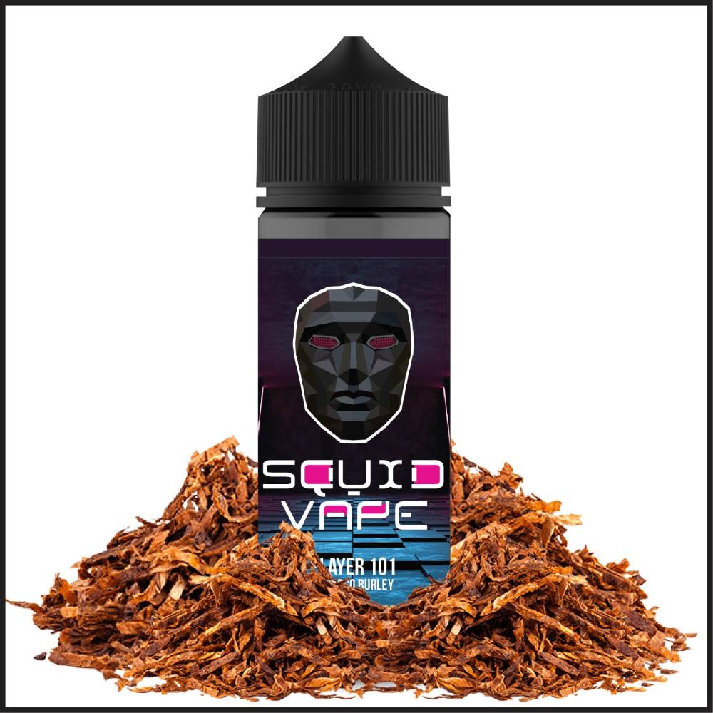 SQUID VAPE SHOT 120ML - Tobacco Burley (101)